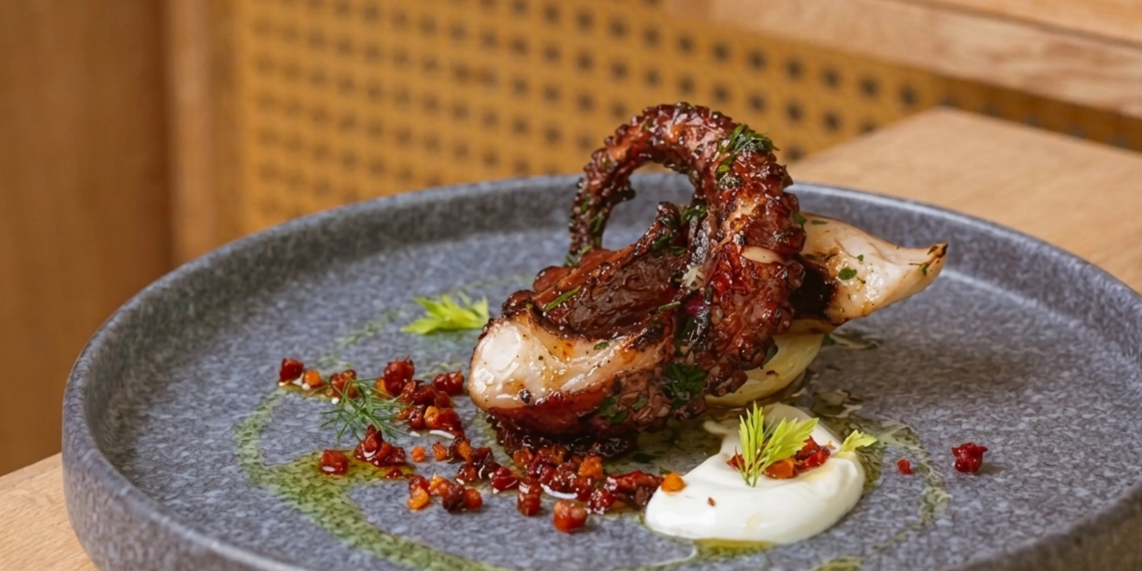 Pulpo a la brasa