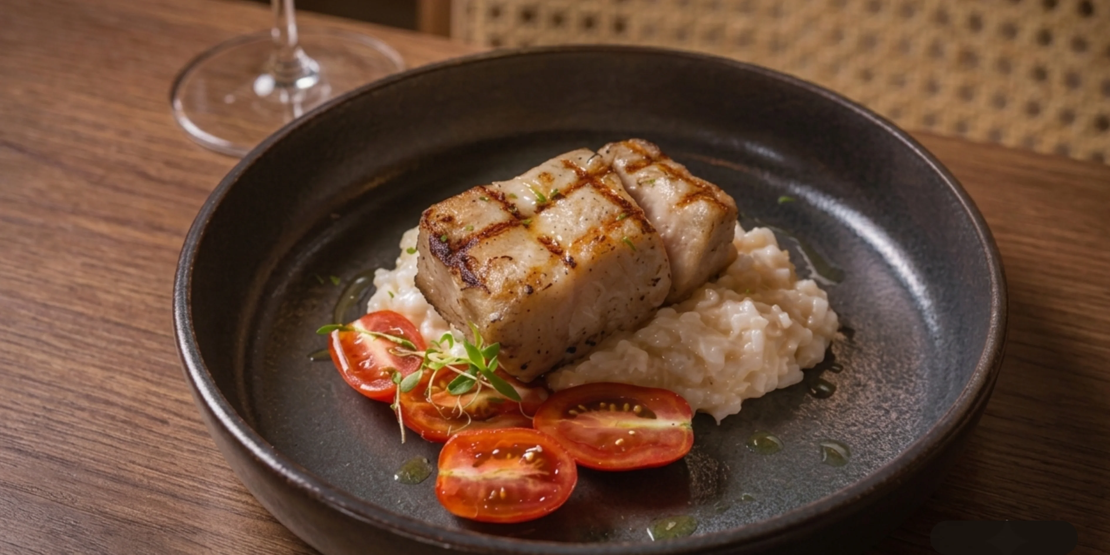 Robalo a la parrilla